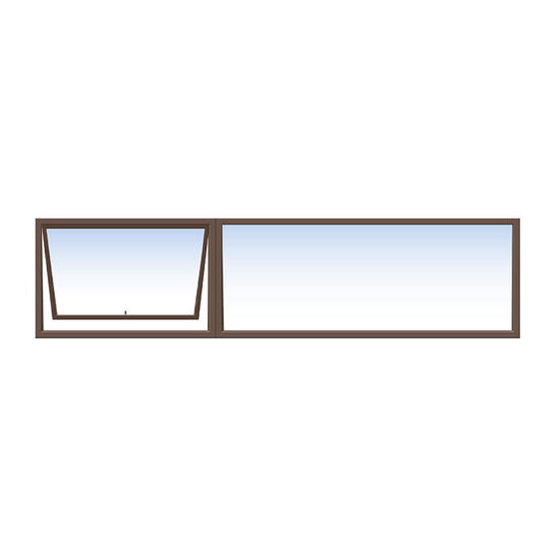 PT 246 Aluminium Window 2380 x 580 mm